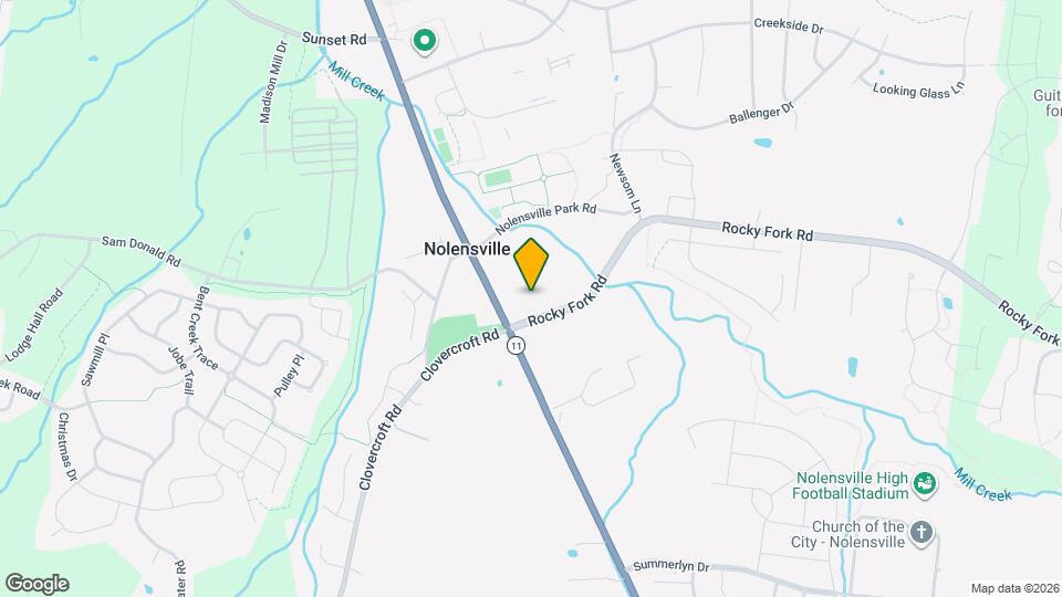 2110 Rocky Fork Rd Map and Location Details