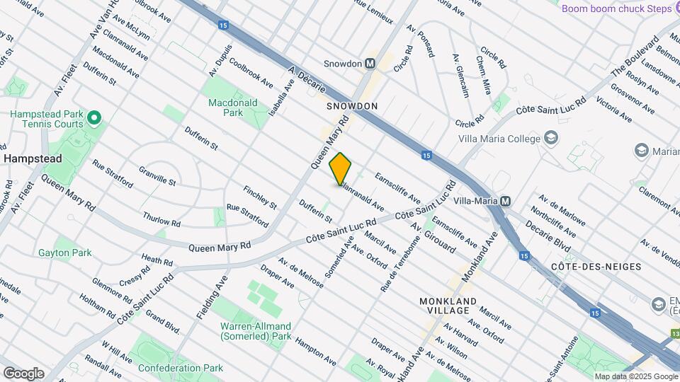 4988 Clanranald Av Map and Location Details