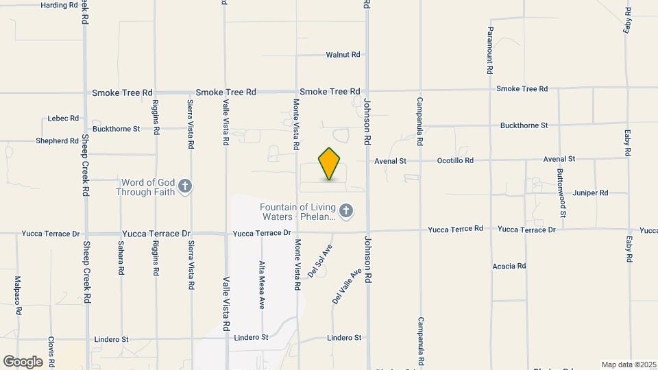 Sierra View Mobile Estate Map and Location Details