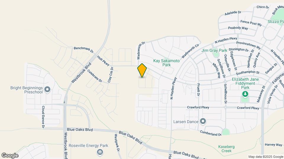 7168 El Cerrito Way Map and Location Details