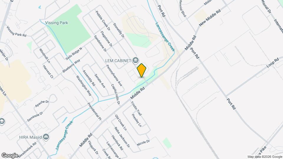 1207 Lighthouse Cove Map and Location Details