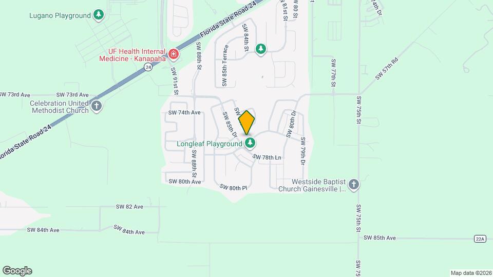 8436 SW 77th Ave Map and Location Details