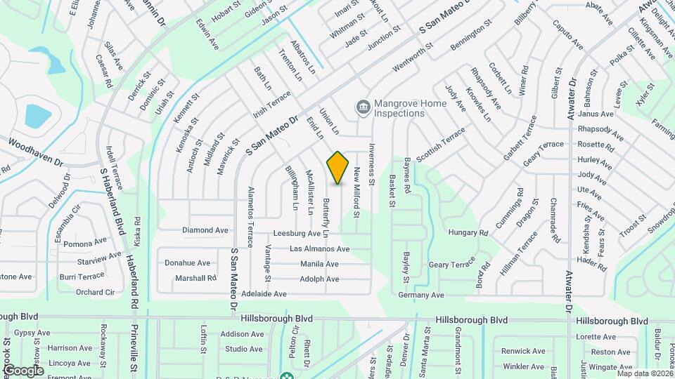 4469 Enid Ln Map and Location Details