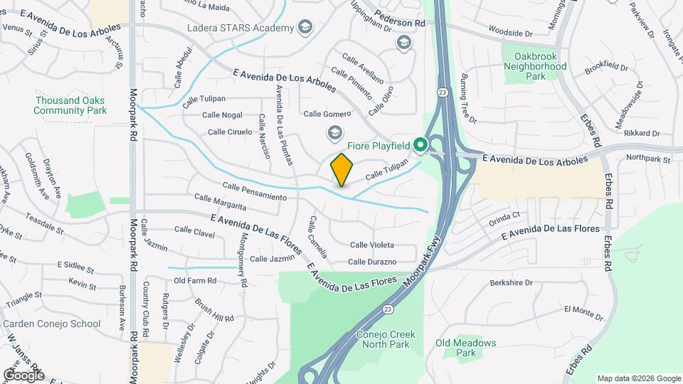 1336 Calle Tulipan Mapa y Detalles de la Ubicación