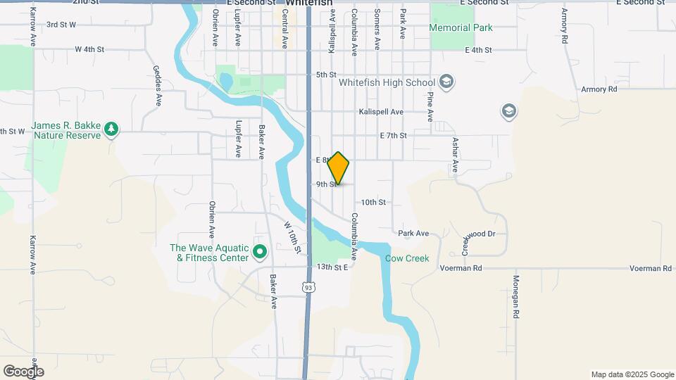 901 Kalispell Ave Mapa y Detalles de la Ubicación
