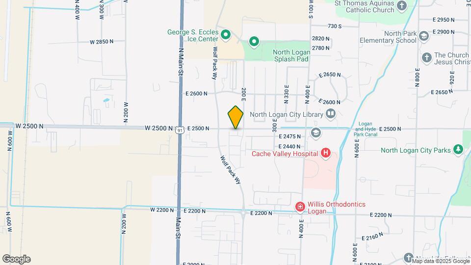 2497 N 180th E Map and Location Details