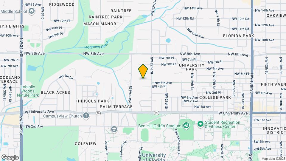2235 NW 5th Pl Map and Location Details