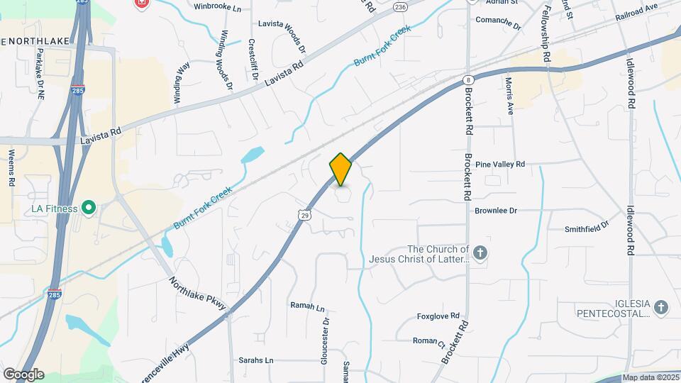 3595 Woodbriar Cir Map and Location Details