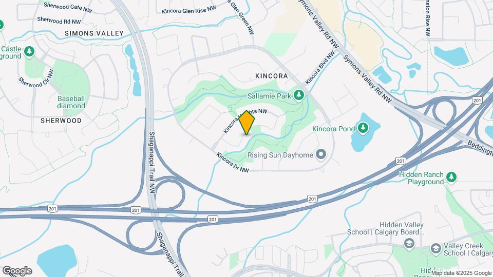 268 Kincora Hts NW Map and Location Details