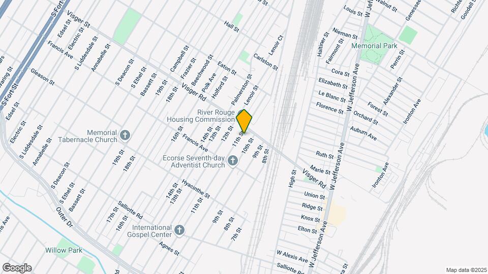3729 11th St Map and Location Details