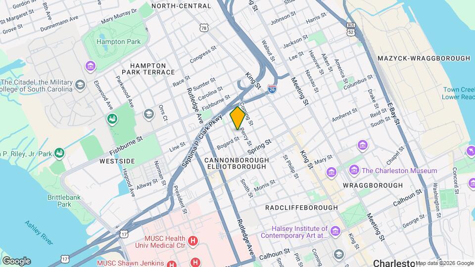 38 Ashe St Mapa y Detalles de la Ubicación