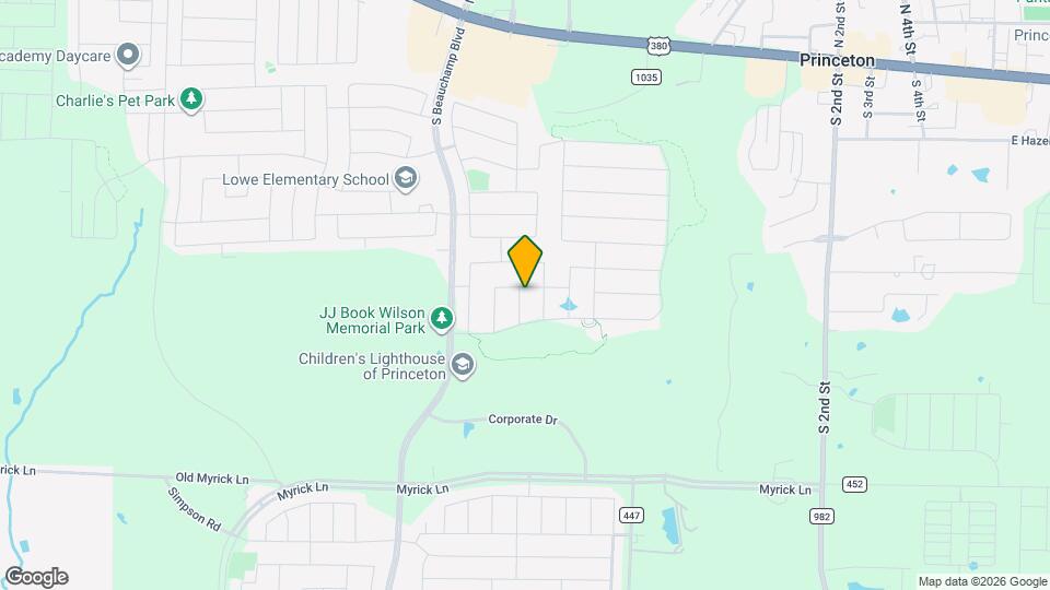 625 Hidden Cove Dr Map and Location Details