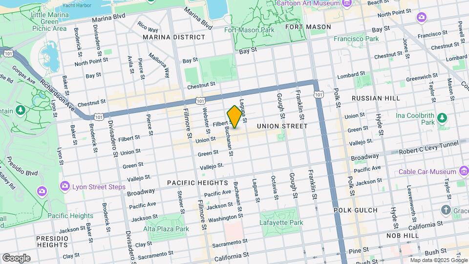 1966 Union St Map and Location Details