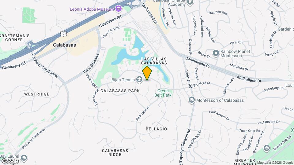 23296 Park Ensenada Map and Location Details