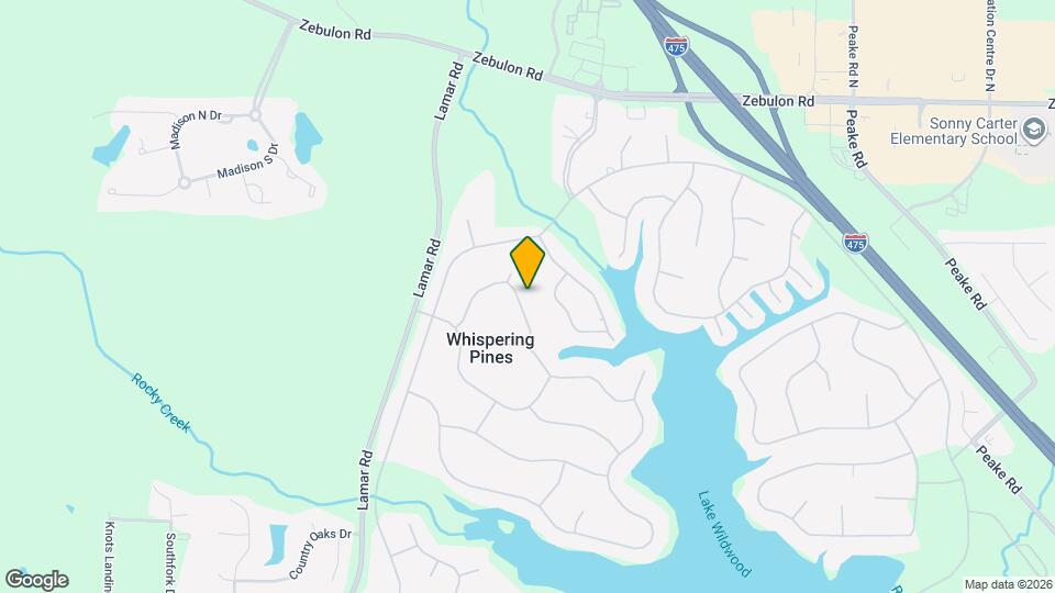 542 Loblolly Ln Map and Location Details