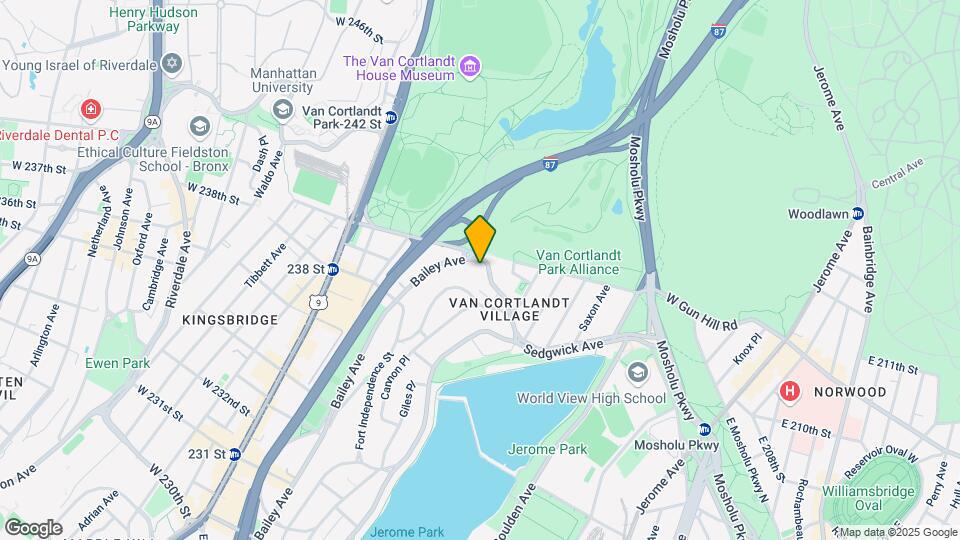 140 Van Cortlandt Ave W Map and Location Details