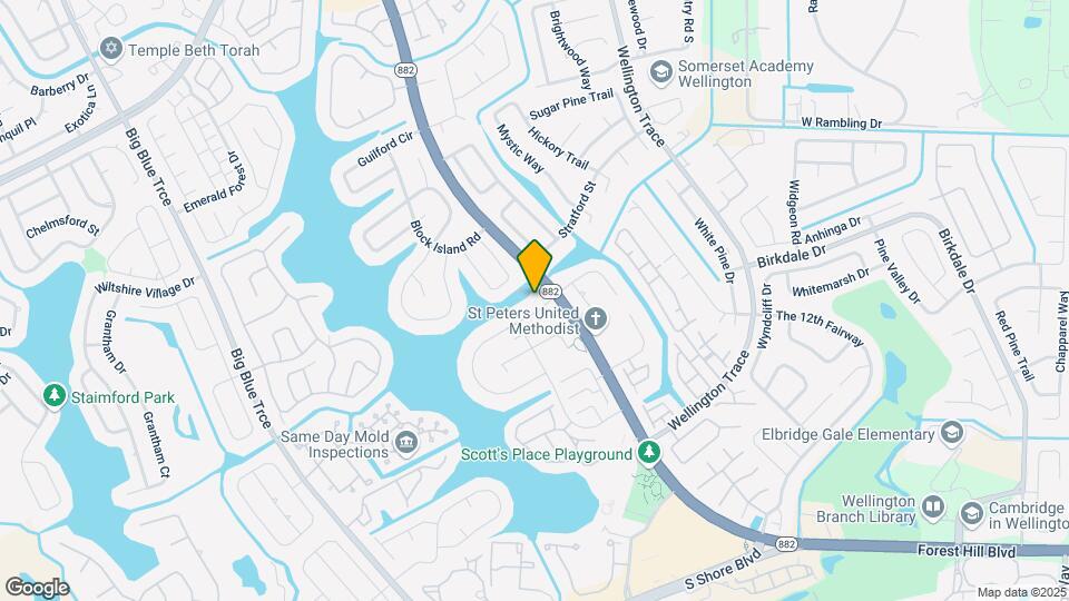 12744 Westhampton Cir Map and Location Details