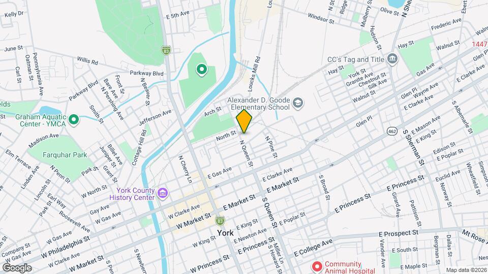 Gable Flats Mapa y Detalles de la Ubicación