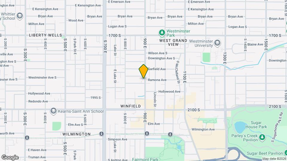 1914 S 900 E Map and Location Details