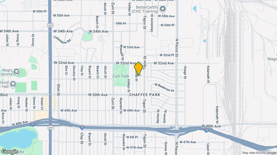 5100 Umatilla St Map and Location Details