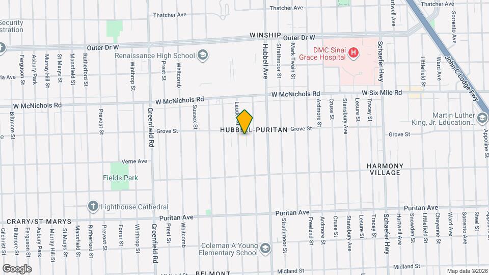 16672 Lauder St Map and Location Details