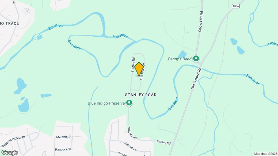 5323 Eno River Dr Map and Location Details