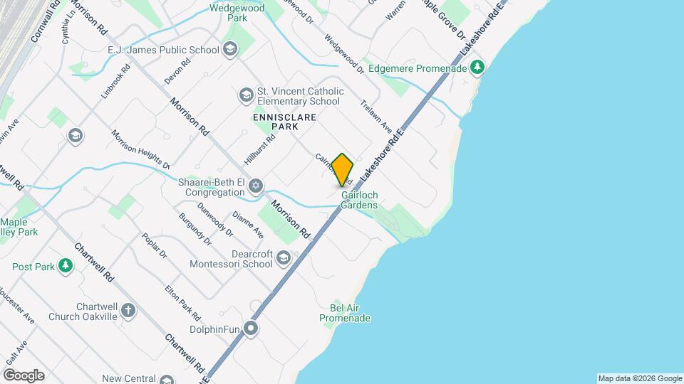 1286 Cambridge Dr Map and Location Details