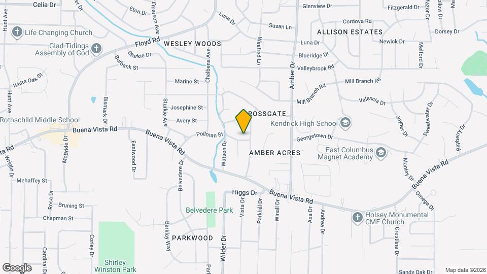 5613 Pollman St Map and Location Details