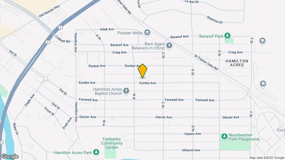 208 Eureka Ave Mapa y Detalles de la Ubicación
