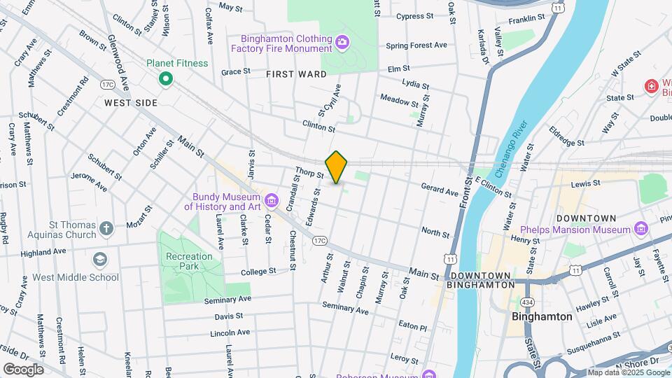 25 Mather St Map and Location Details