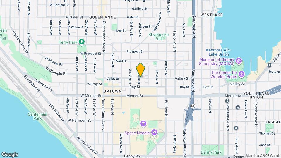 301 Valley St Map and Location Details