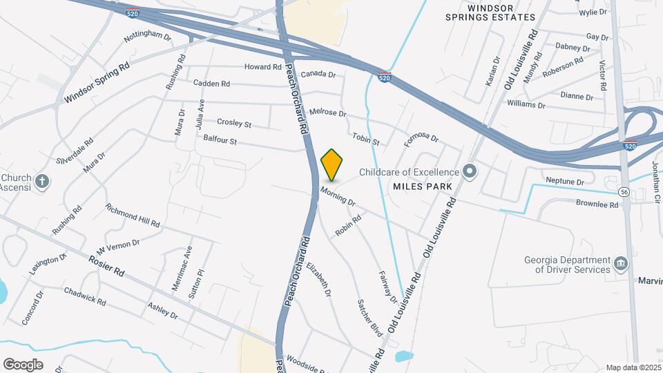 2050 Morning Dr Mapa y Detalles de la Ubicación