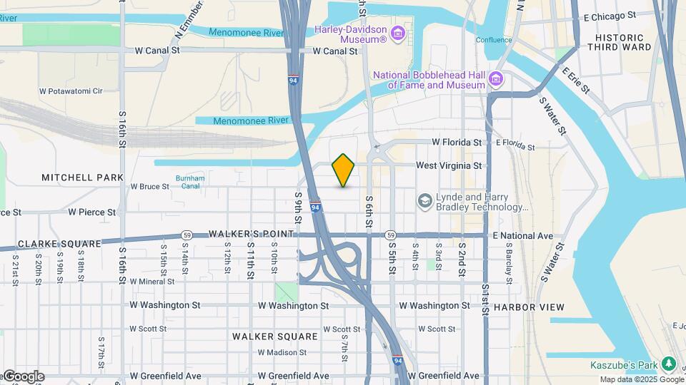 653 W Bruce St Map and Location Details