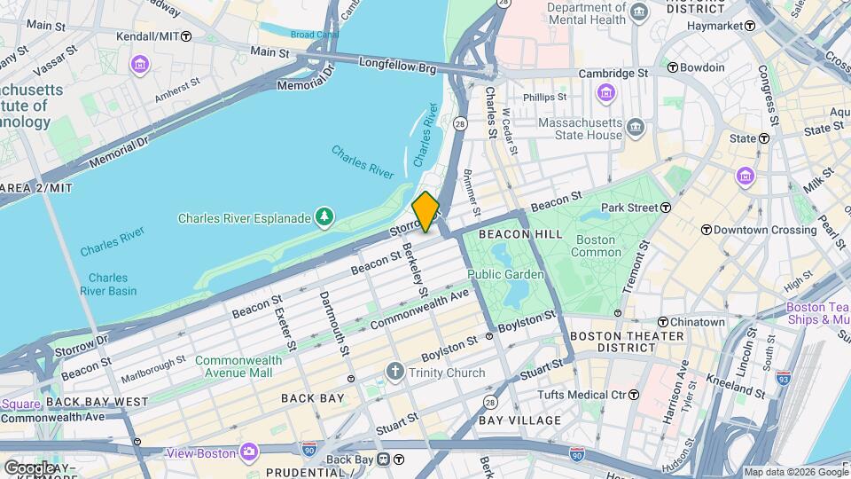 126 Beacon St, Unit 2F Mapa y Detalles de la Ubicación