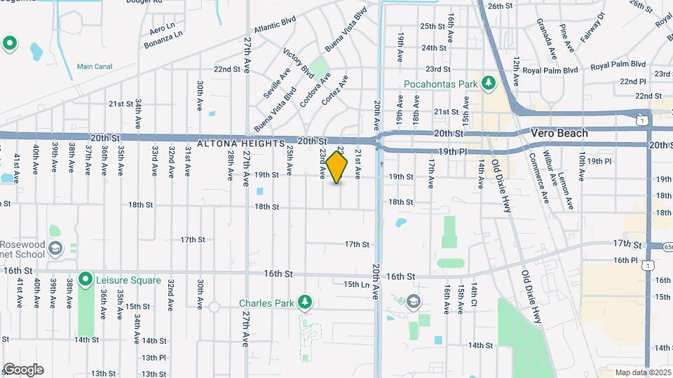 1837 22nd Ave, Unit B Map and Location Details