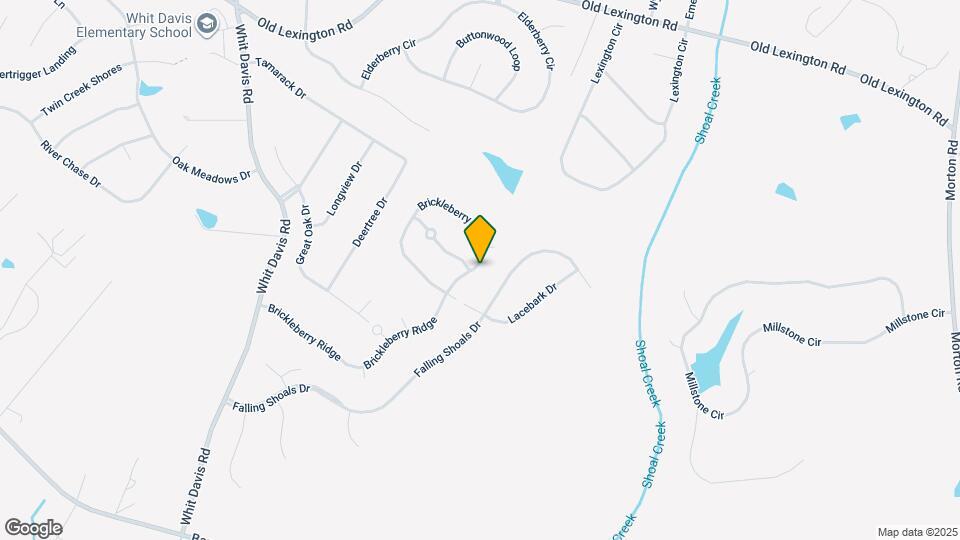 350 Brickleberry Ridge Map and Location Details