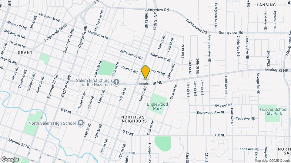 1415 18th St NE Map and Location Details