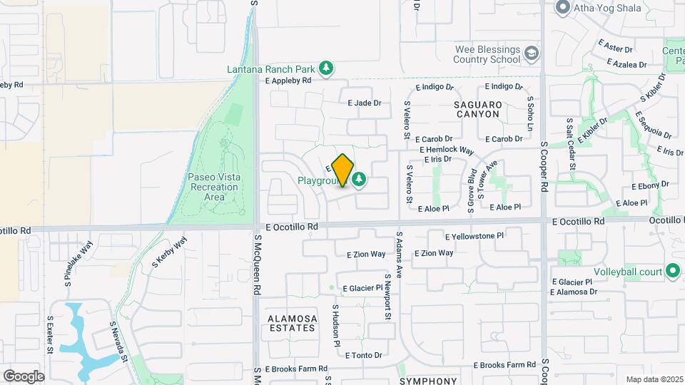 1302 E Ebony Dr Map and Location Details