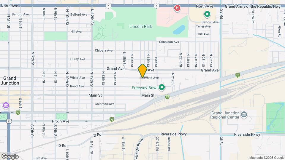 250 N 17th St, Unit Comfy Furnished House Map and Location Details