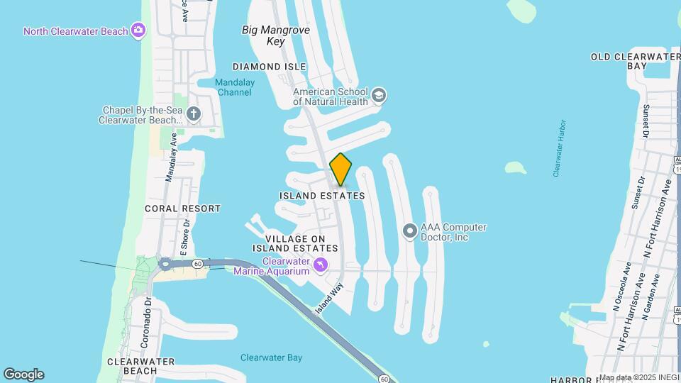 Island Way Apartments Mapa y Detalles de la Ubicación