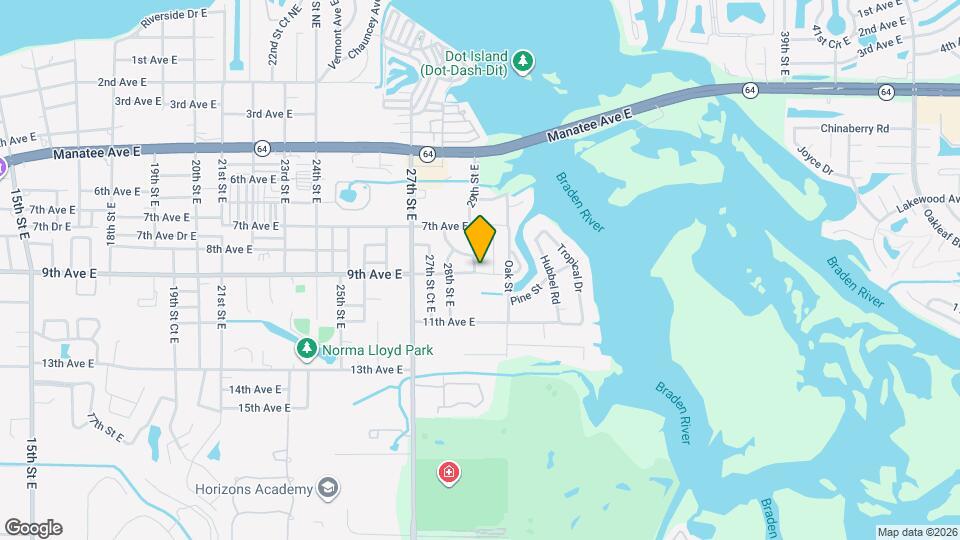 819 29th St E Map and Location Details