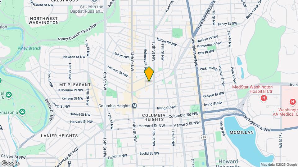 1319 Park Rd NW Map and Location Details