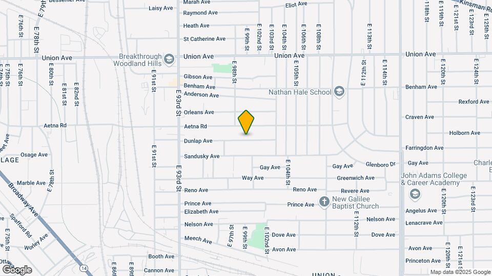 9905 Dunlap Ave Map and Location Details