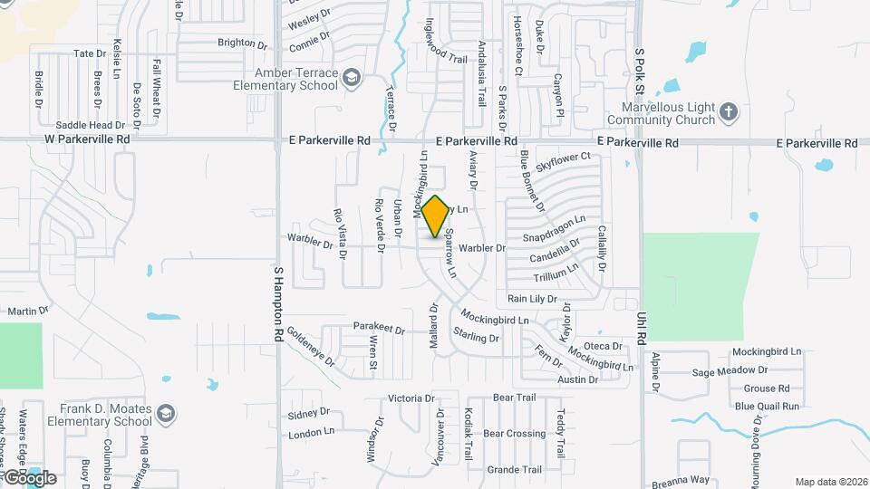 443 Warbler Dr Map and Location Details