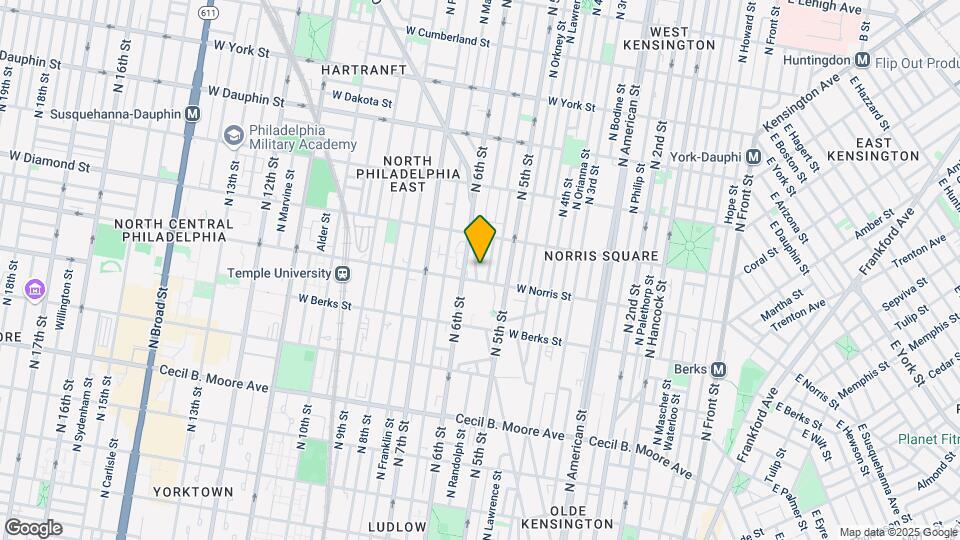 2013 Germantown Ave-Unit -1 Map and Location Details