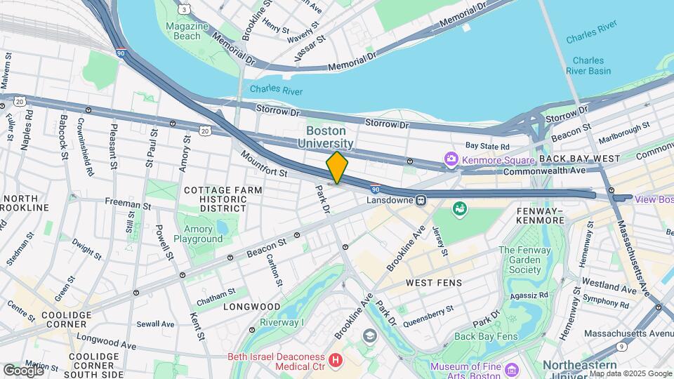 3 Buswell St, Unit 22 Map and Location Details