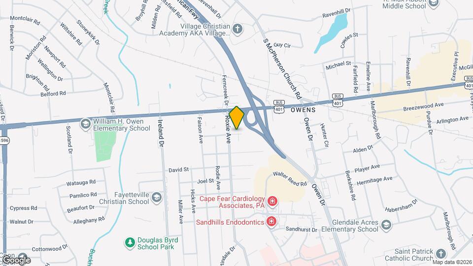 3816 John Marshall Rd Map and Location Details