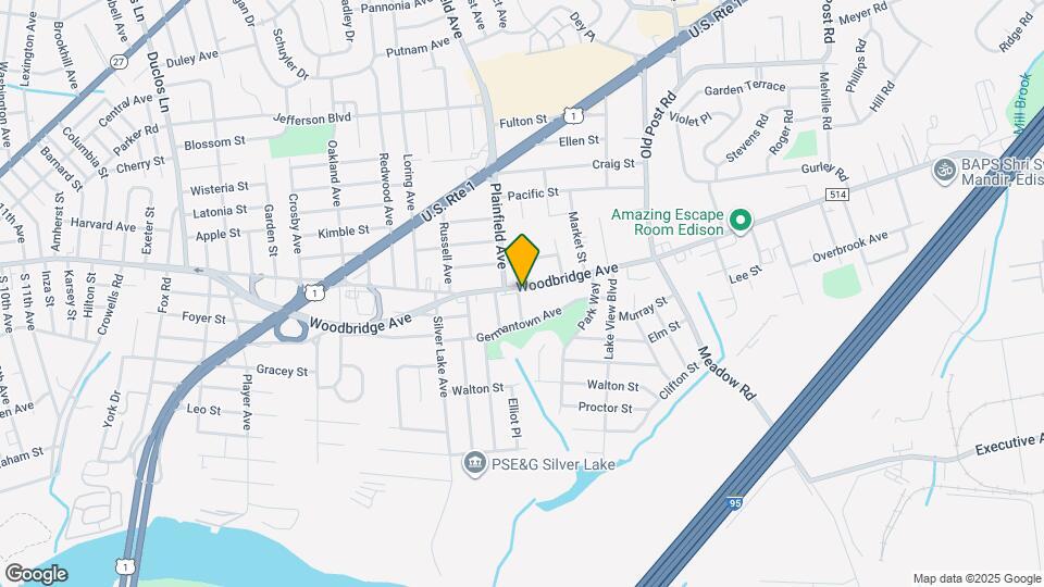 2102 Woodbridge Ave Map and Location Details