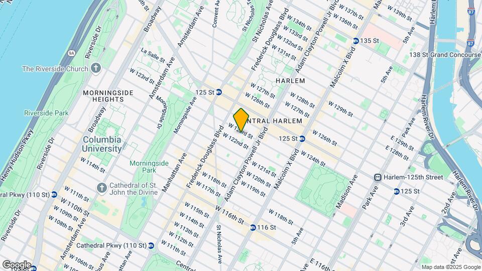 230 W 123rd St Map and Location Details