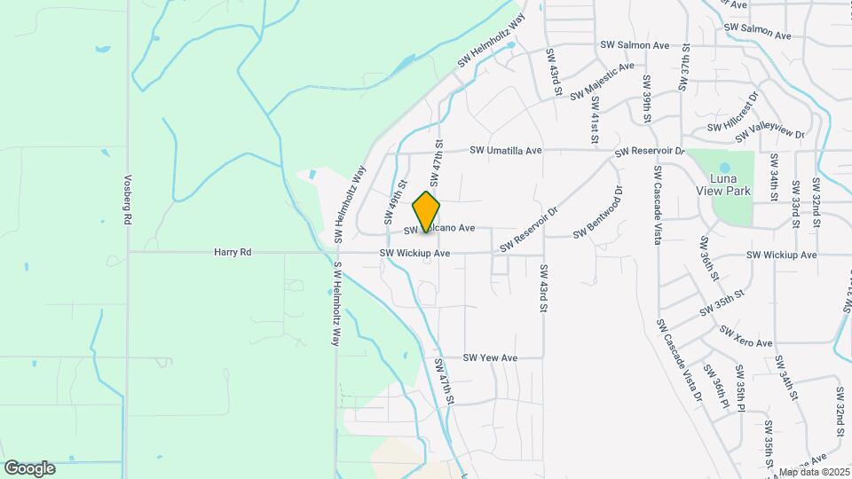 4742 SW Volcano Ave Map and Location Details